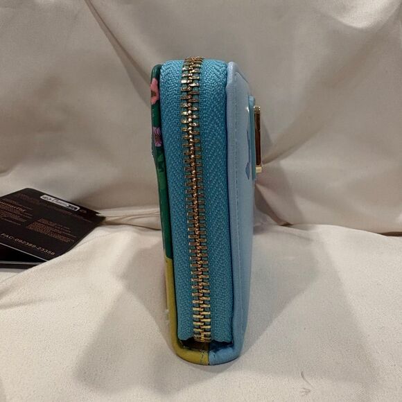 Loungefly X Disney Snow White & the Seven Dwarfs Forest Animals Zip Wallet NWT - Picture 3 of 8